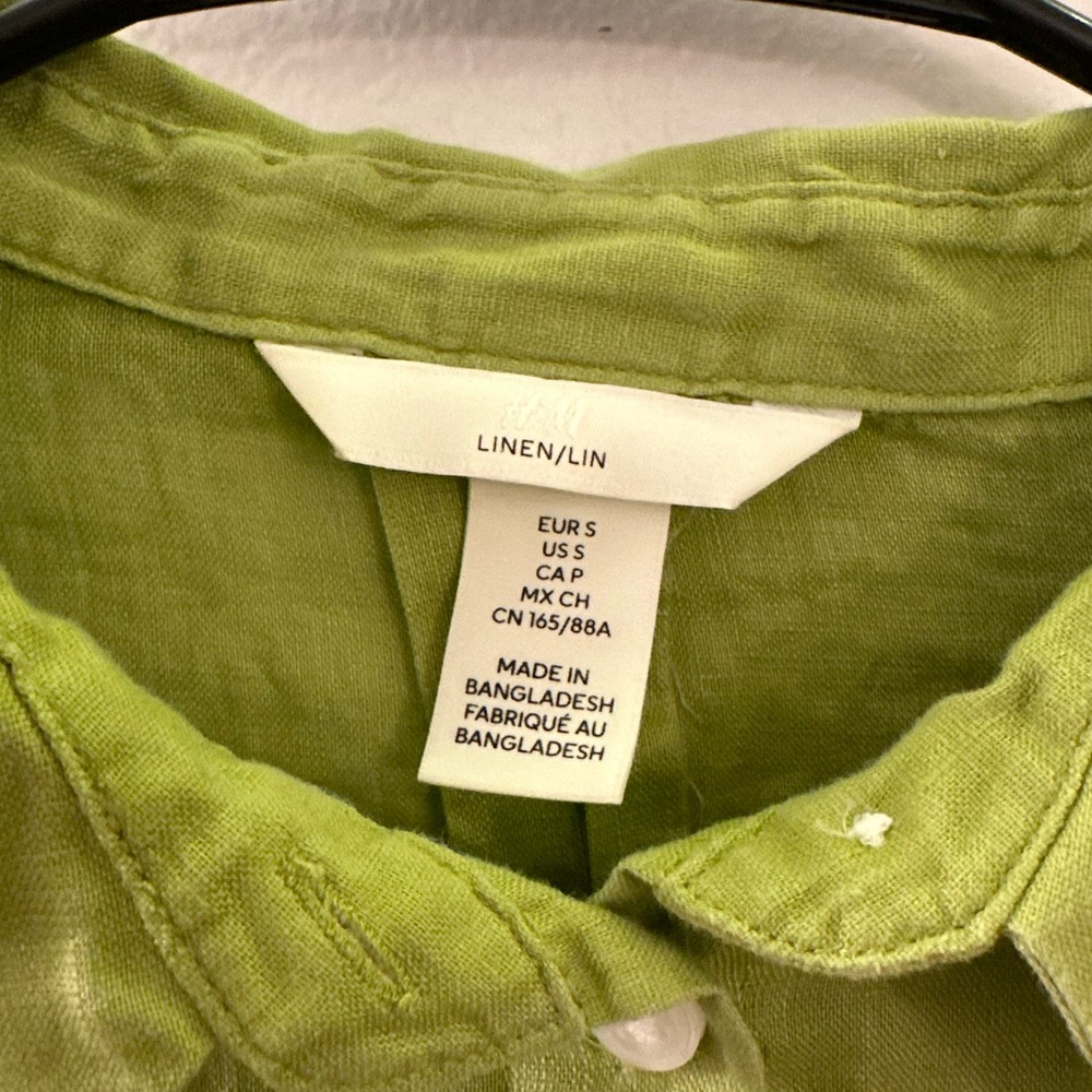 COPY - Linen button down - Picture 3 of 4
